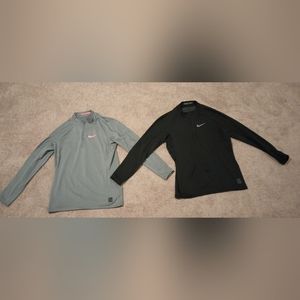Nike compression 1/4 zips